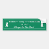 Herinner je Sandy Hook Elementary School bumper Bumpersticker (Voorkant)