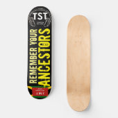 HERINNER JE VOOROUDERS Skateboard (Voorkant)