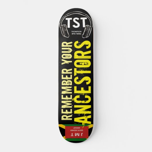 HERINNER JE VOOROUDERS Skateboard (Voorkant)
