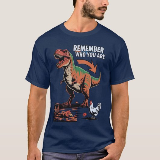 Herinner je wie je bent Kip T-shirt (Voorkant)