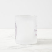 Herinner jezelf eraan hoeveel je waard bent matglas koffiemok (Center)