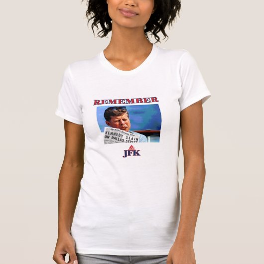 Herinner JFK T-shirt (Voorkant)