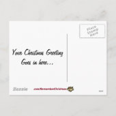 Herinner Kerstmis Feestdagenkaart (Achterkant)