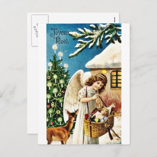 Herinner Kerstmis Feestdagenkaart (Voorkant / Achterkant)