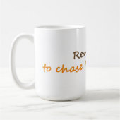 Herinner me aan achtervolging vlinders Inspirerend Koffiemok (Links)