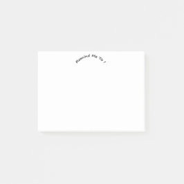 Herinner Me Aan Post-it® Notes