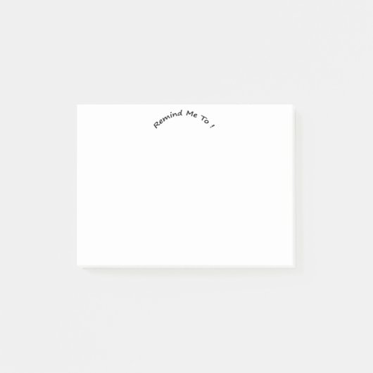 Herinner Me Aan Post-it® Notes (Voorkant)