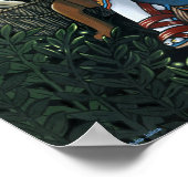 Herinner me Bohemian Neo Gypsy Caravan Fae Poster (Hoek)