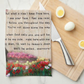 Herinner me Dachshund Theedoek (Quarter Fold)