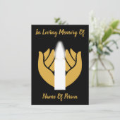 Herinner me een geliefd Briefkaart van één Jubileu (Staand voorkant)