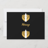 Herinner me een geliefd Briefkaart van één Jubileu (Achterkant)