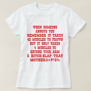 Herinner me het slechts Vier Spieren aan T-shirt