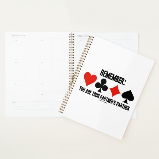 Herinner me: U bent de Brug van de Partner van uw  Planner (Display)