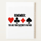 Herinner me: U bent de Brug van de Partner van uw  Planner (Achterkant)