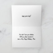 HERINNER "MOM" HAPPY BIRTHDAY KAART (Binnen)