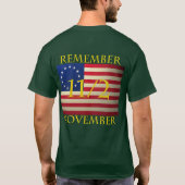 Herinner November T-shirt (Achterkant)