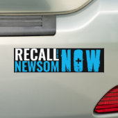 HERINNER NU NEWSOM BUMPERSTICKER (Op auto)