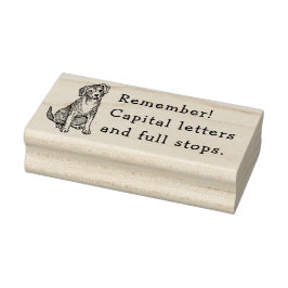 HERINNER PUNCTUATIE CHARLIE HOND STEMPEL