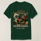 Herinner Slag bij Grunwald 1410 T-shirt (Design voorkant)