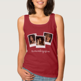 #herinner toevoegen uw eigen naam en foto's t-shir t-shirt