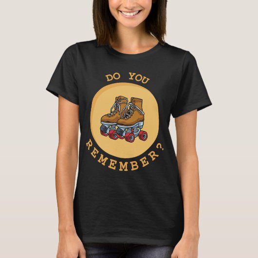 Herinner u de Schaatsen van de Schatting van Rolle T-shirt (Voorkant)