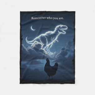 Herinner wie je bent - Grappige evolutie grap meme Fleece Deken