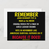 HERINNEREN AAN DE STEMMING BRIEFKAART (Voorkant / Achterkant)