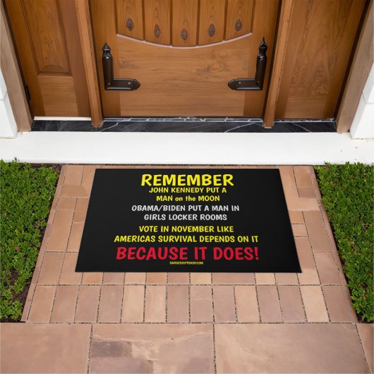 HERINNEREN AAN DE STEMMING DEURMAT (Buiten)