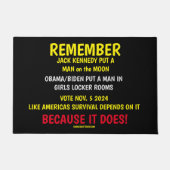 HERINNEREN AAN DE STEMMING DEURMAT (Voorkant)