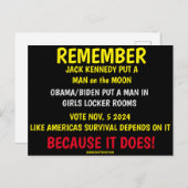 HERINNEREN AAN DE STEMMING FEESTDAGENKAART (Voorkant / Achterkant)