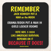 HERINNEREN AAN DE STEMMING KARTONNEN ONDERZETTERS (Voorkant)