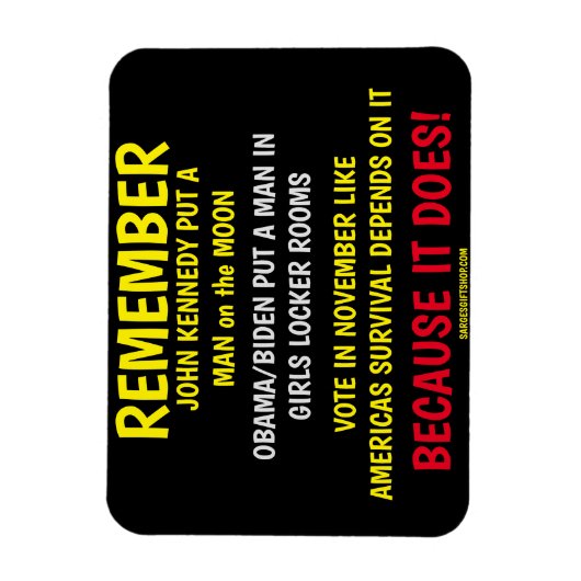 HERINNEREN AAN DE STEMMING MAGNEET (Verticaal)