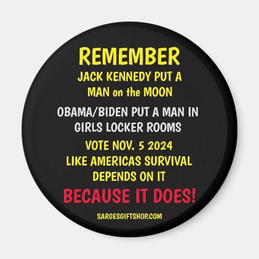 HERINNEREN AAN DE STEMMING MAGNEET (Voorkant)