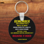 HERINNEREN AAN DE STEMMING SLEUTELHANGER (Achterkant)