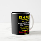 HERINNEREN AAN DE STEMMING TWEEKLEURIGE KOFFIEMOK (Voorkant rechts)