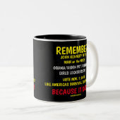 HERINNEREN AAN DE STEMMING TWEEKLEURIGE KOFFIEMOK (Voorkant rechts)