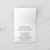 Herinneren aan het leven van een geliefde die je h kaart (Binnen)