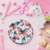 Herinneren aan onze helden papieren bordje (Feest)