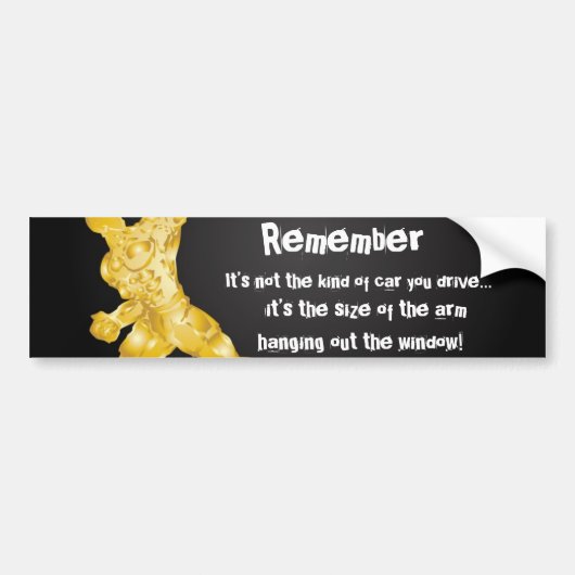 Herinneren Bumpersticker (Voorkant)