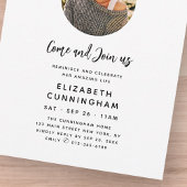 Herinneren en vieren Memorial Moderne Foto Kaart