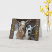 HERINNEREN WANNEER WE KINDER ZISTER WAREN" KAART (Gele Bloem)