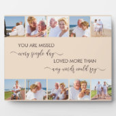 Herinnering 10 Fotoamandelaar Je bent gemist Fotoplaat (Voorkant)