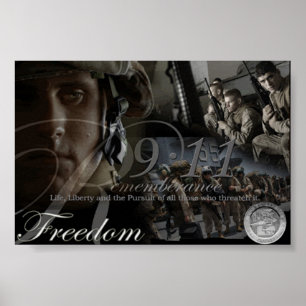 Herinnering 11 september Poster