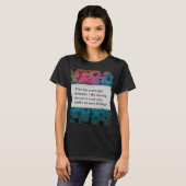 Herinnering 1 Hart mist T-shirt (Voorkant volledig)
