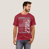 Herinnering 9/11 - dubbelzijdig t-shirt (Voorkant volledig)