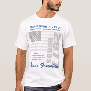 Herinnering 9-11 t-shirt