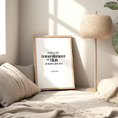Herinnering aan Allah – Quran Quote Poster
