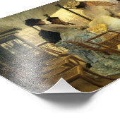 Herinnering aan de bal op het Scheepsbord Foto Afdruk (Hoek)