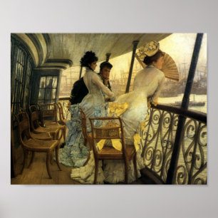 Herinnering aan de bal op het Scheepsbord Poster