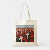 Herinnering aan de Fallen Service Heroes Tote Bag (Achterkant)